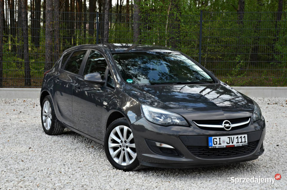 Opel Astra 14T 140 Opłacona Super Stan J 140KM Astra mazowieckie sprzedam