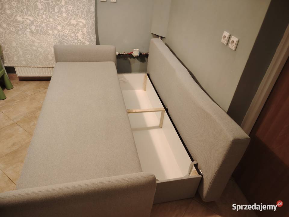 Sofa rozkładana 2 osobowa z koszem na pościel Sulejówek sprzedam