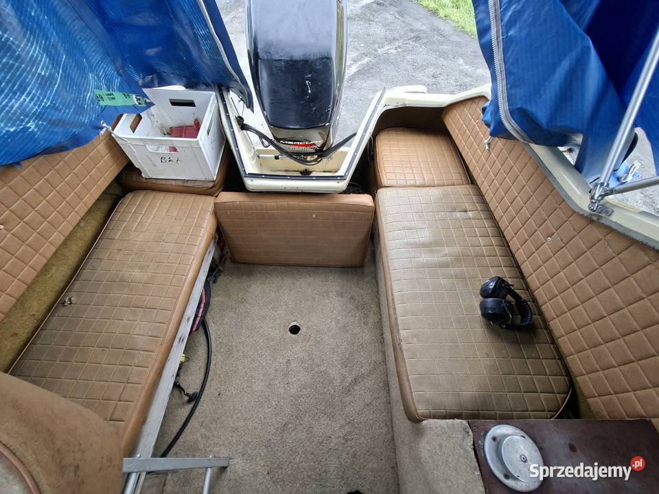 Łódka łódź kabinowa shetland 570 silnik mazowieckie