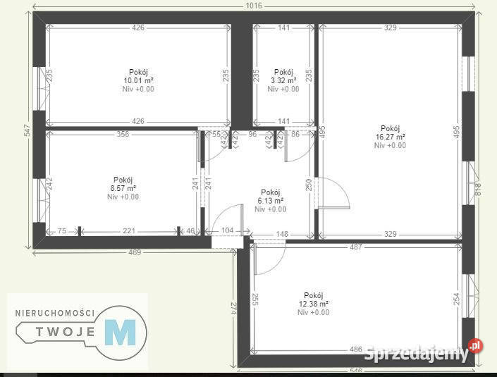 Mieszkanie Kielce 589m2 3 pokoje