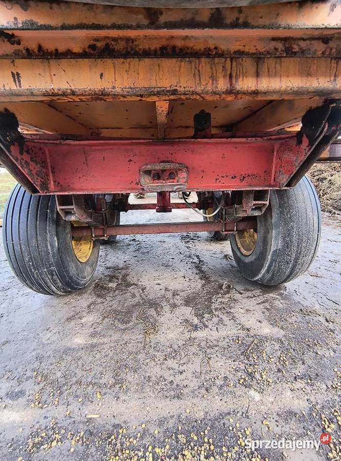 Sprzedam przyczepa skorupowa Miedema 10t Łomża sprzedam