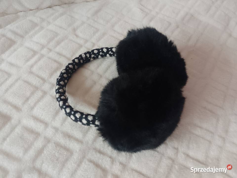 Futrzane nauszniki na głowę z Madrytu Top