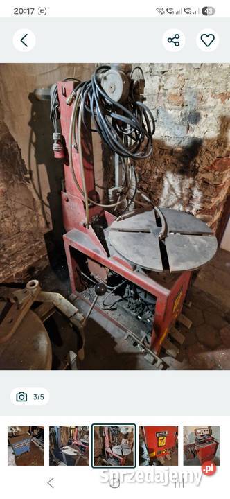 Maszyna wulkanizacyjne montażownice wyważarka Pozostałe Wałbrzych