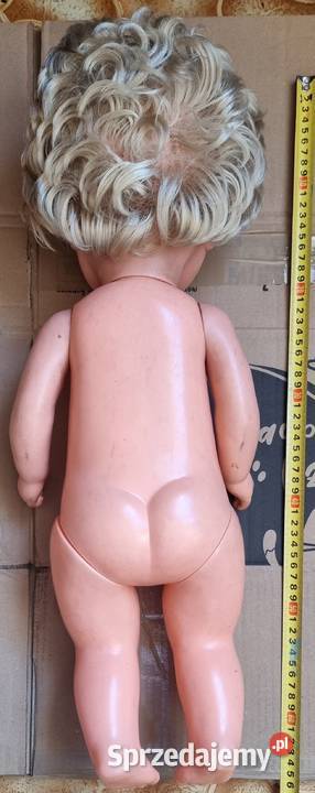 ORYGINALNA Duża Lalka PRL 65 Lata 80 90 Ruchome Sosnowiec