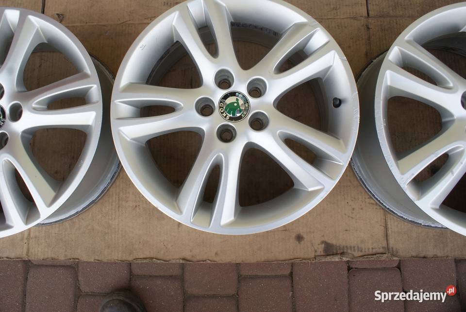 Alufelgi 65Jx16 5x100x571 ET43 Oryginał Skoda Dynów