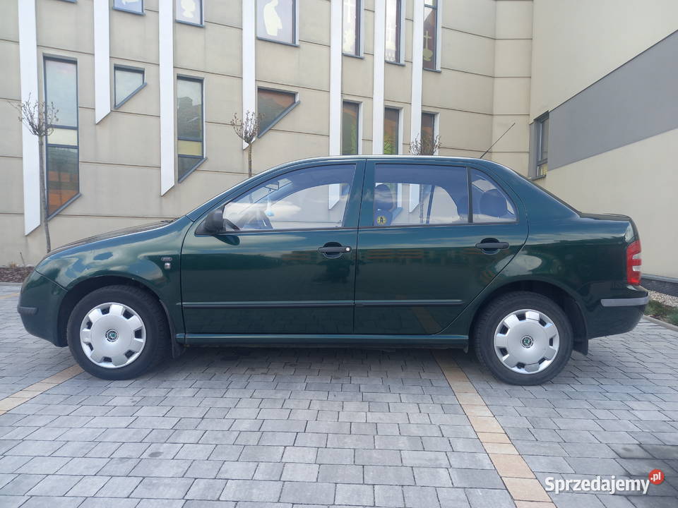 SKODA FABIA 14MPI 8V 2003r Sedan Wspomaganie 134 benzyna śląskie