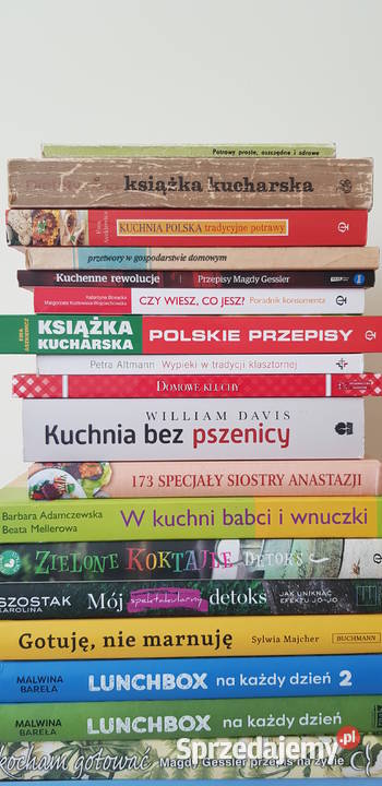 Książki kulinarne mazowieckie Warszawa