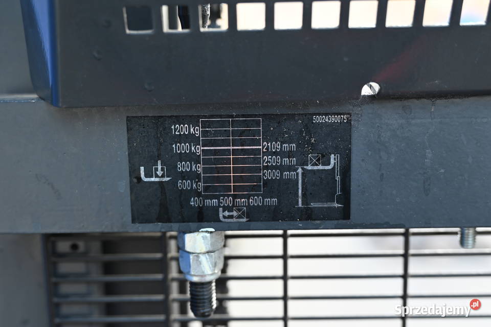 Paleciak elektryczny Linde L10 Duplex 250 2019 śląskie Częstochowa