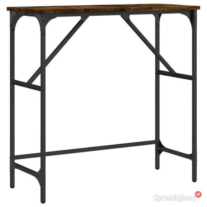 Stolik konsolowy przydymiony dąb 75x32x75 sprzedam