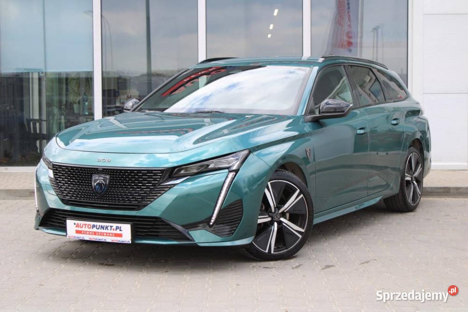Peugeot 308 2023r Alcantara Kamera VC CarPlay automatyczna pomorskie