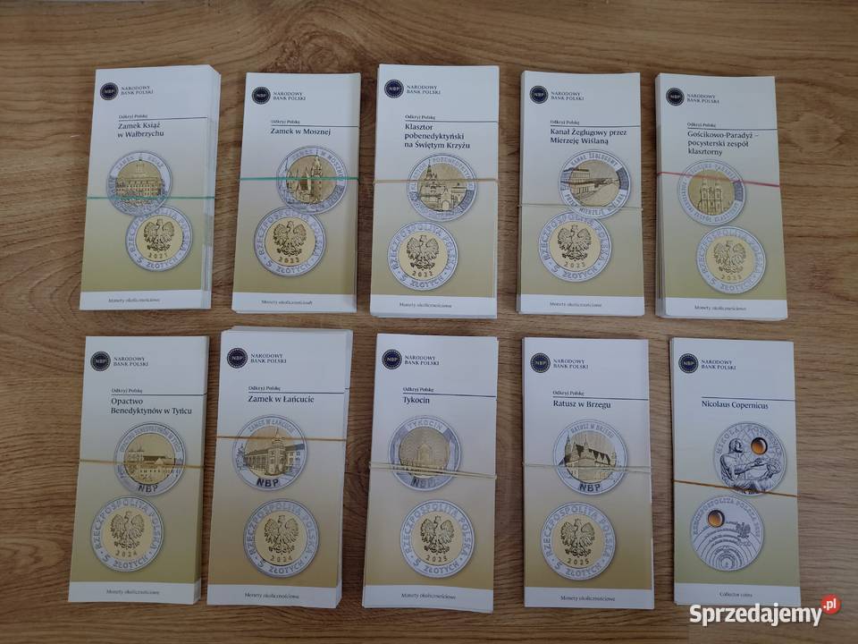 Foldery do monet 5 seria Odkryj Polskę Warszawa