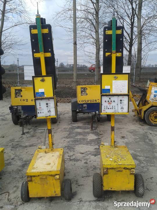 Sygnalizator drogowy wahadlowy ledowy radiowy Wojkowice Kościelne