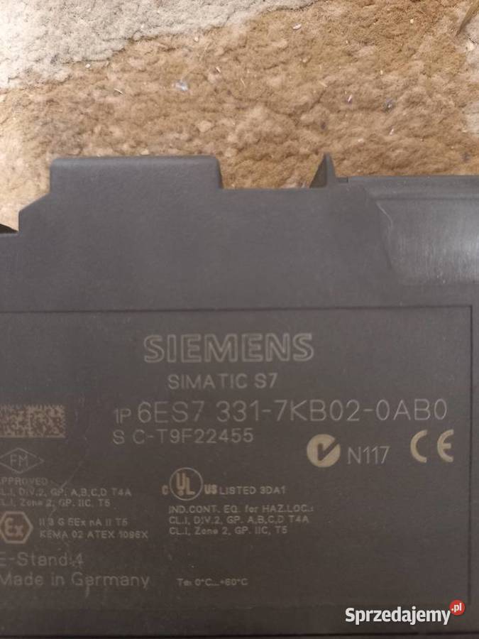Siemens SM331 AI2x12bit Bielsko-Biała sprzedam