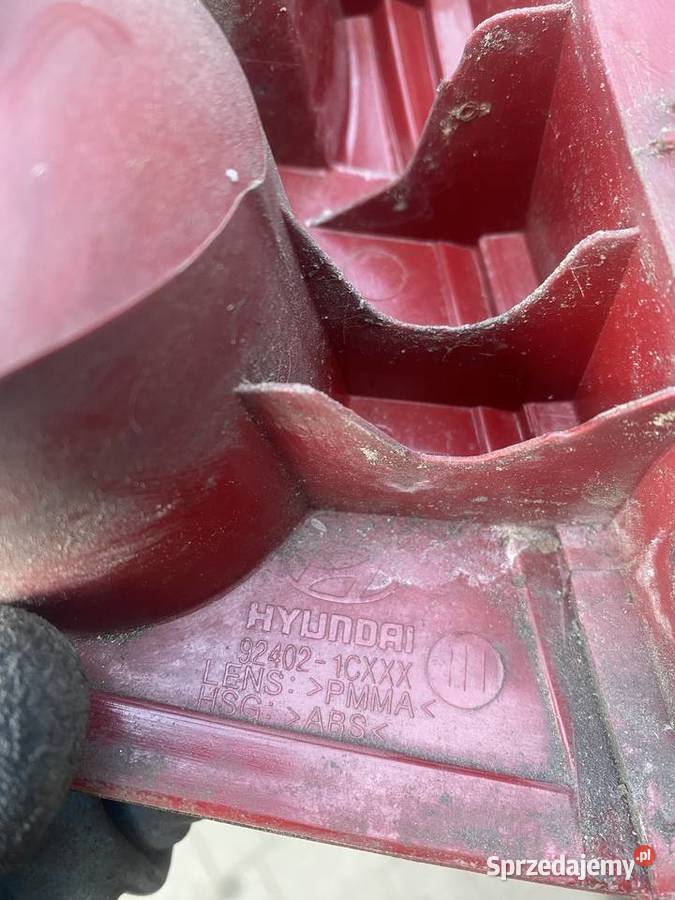 Lampa Tylna Prawa Hyundai Getz 924021CXXX wielkopolskie Ostrów Wielkopolski