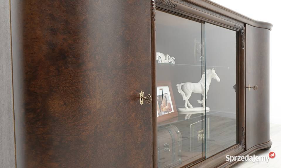 Biblioteka w stylu art deco lata 30te renowacji 41cm Dom i Ogród Jerka