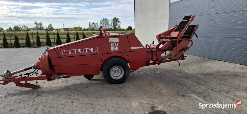 Prasa kostkująca WELGER AP 630 łódzkie Ostrówek sprzedam