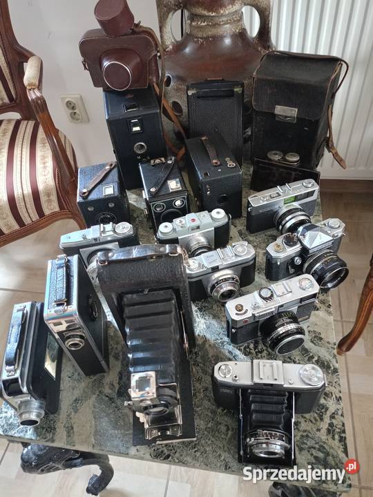 Kolekcja Zabytkowych Aparatów i Kamer Vintage Pozostałe Drawski Młyn