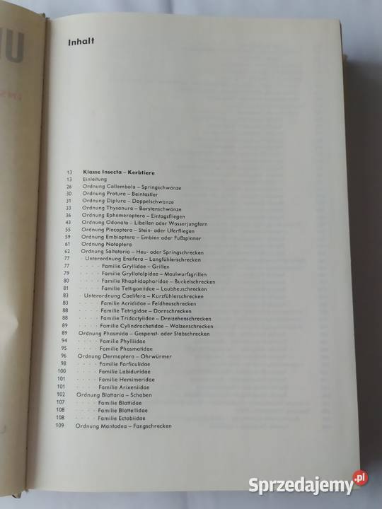 URANIA TIERREICH Insekten Hajnówka sprzedam