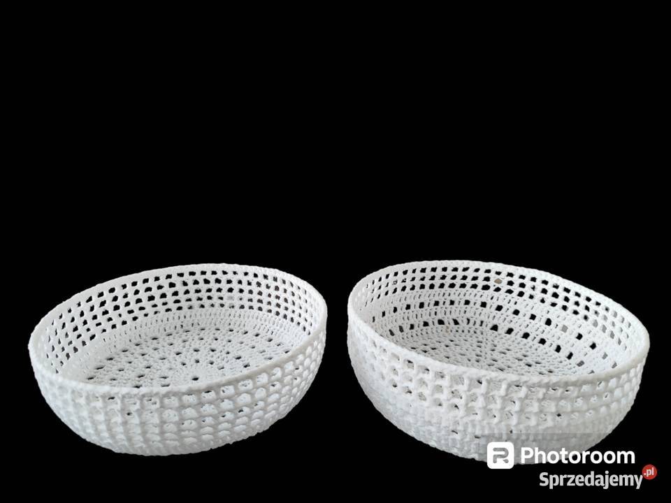 Koszyczki szydelkowe na pieczywo Ropczyce sprzedam