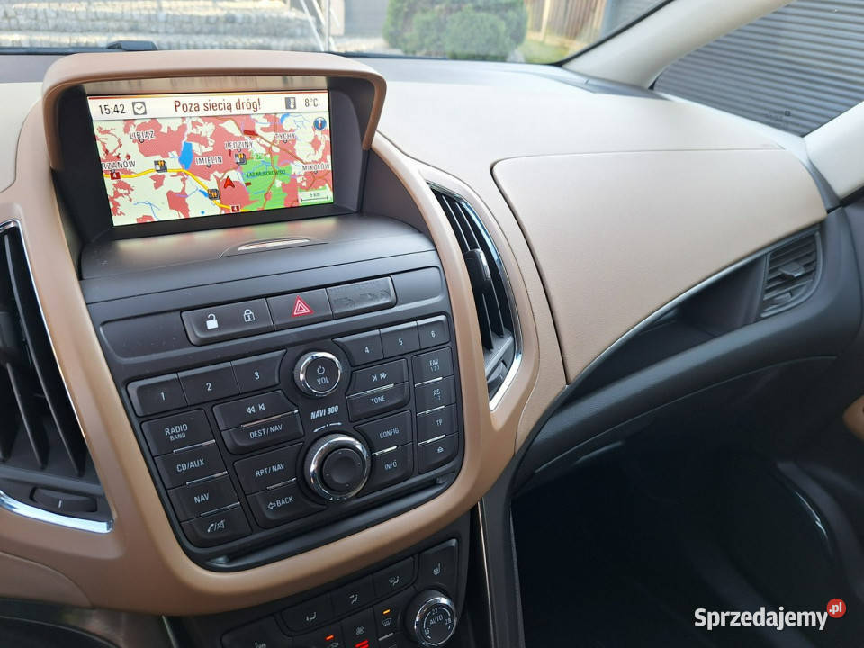 Opel Zafira 14 T 140 Innovation Xenon Navi Color komputer pokładowy Zafira Mysłowice sprzedam