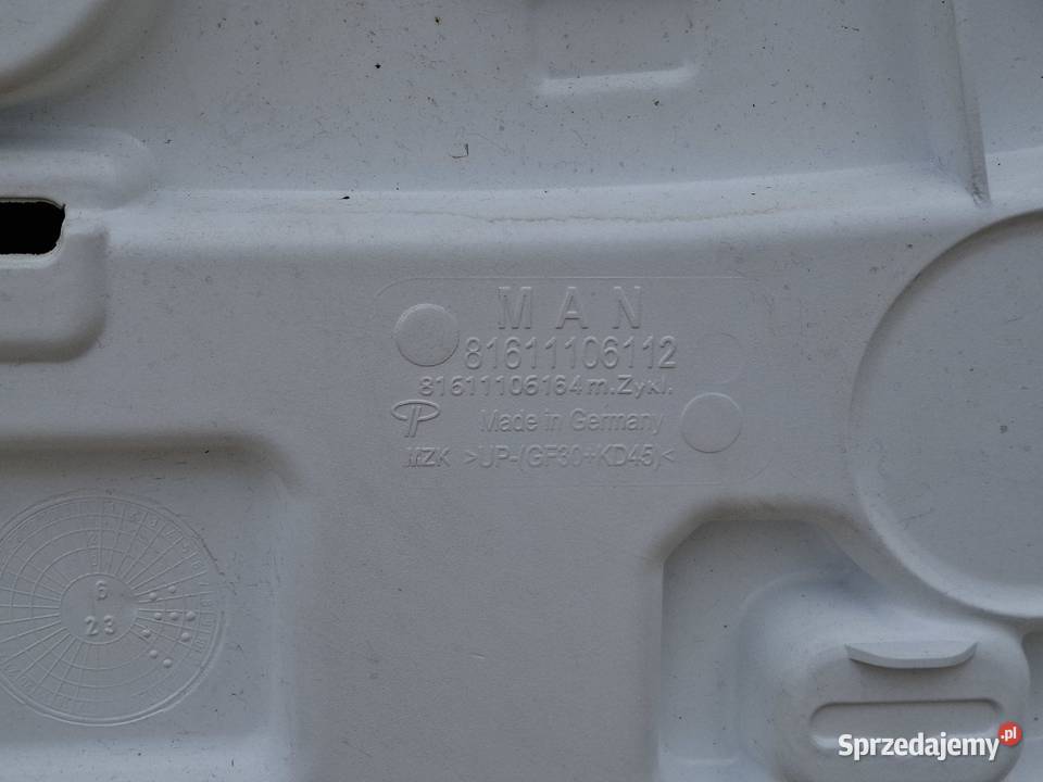 MAN TGX TG3 21 MASKA GRILL ATRAPA PRZÓD Bieleń