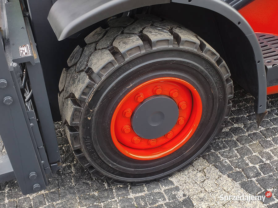 Wózek widłowy Linde H40T 4 t triplex 407 m LPG Kęty