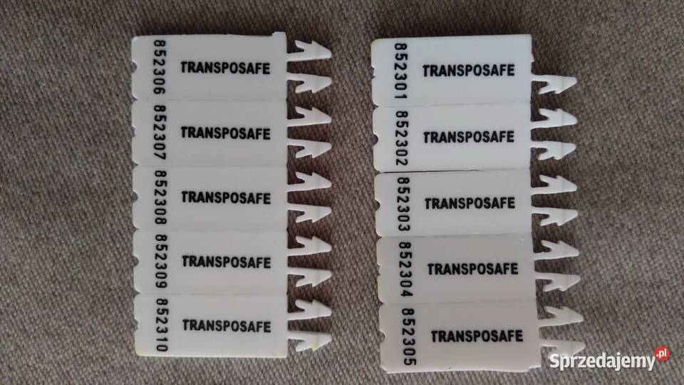 Torba na ramię plombowana Transposafe Precintia Warszawa