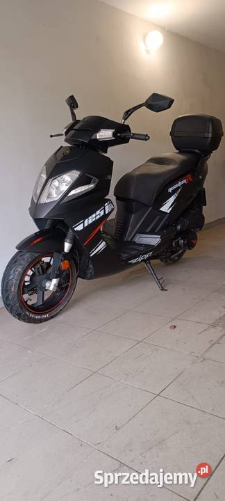 Skuter Zipp Quantum R 125 Okazja Transport mat kujawsko-pomorskie Chełmno
