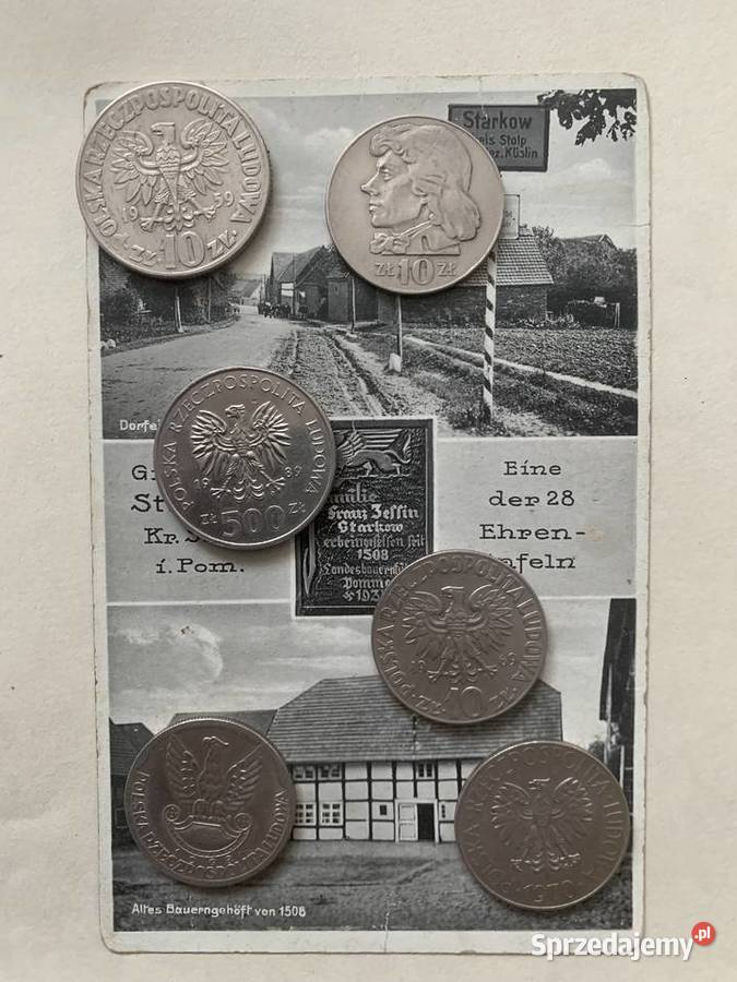 Widokówka Starkow Starkowo Ustka Łowicz