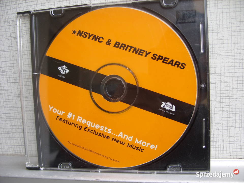 POP CD NSYNKBRITNEY SPEARS BEZ OKLADKI Wołów