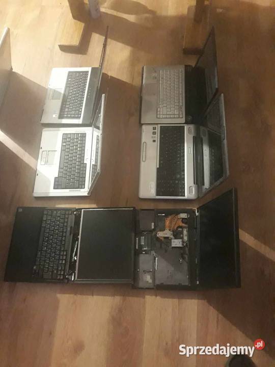 Uszkodzone laptopy 9 sztuk Części i akcesoria Szydłowiec