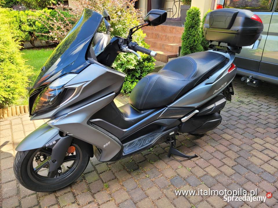 KYMCO DOWNTOWN 350i 18r ABSitalmotopila garażowany Piła