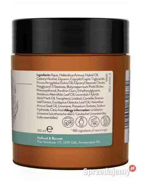 De Tuinen Krem na dzień i na noc z drzewa Unisex