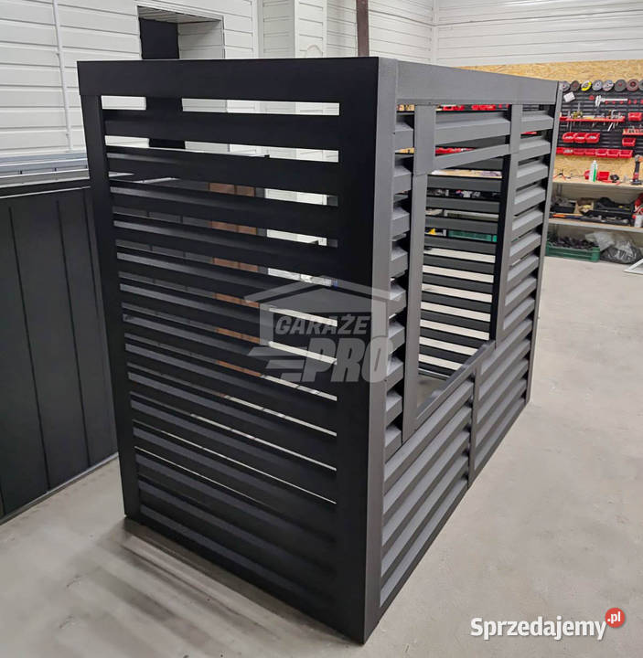 Osłona Pompy Ciepła 120x60x150 Antracyt Zabudowa Kostrzyn nad Odrą