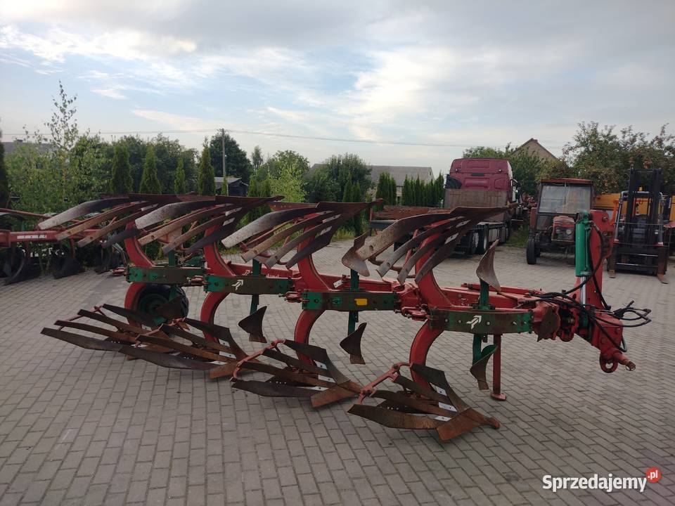 Pług 4skibowy obrotowy kverneland zabezpieczenia sprzedam
