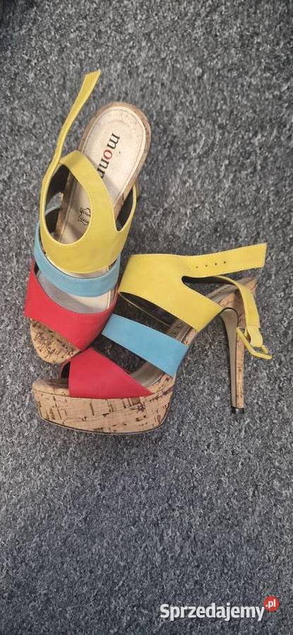 Sandałki na szpilce Monnari 36 podkarpackie