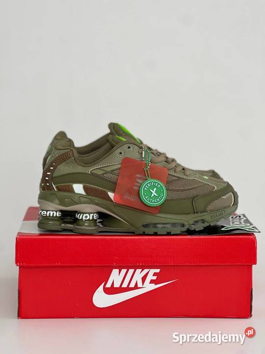 Buty Nike Shox Ride 2 Supreme Khaki 3645 tkanina Warszawa