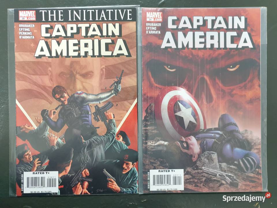 Captain America kolekcja 20 komiksów Marvel USA Gdynia
