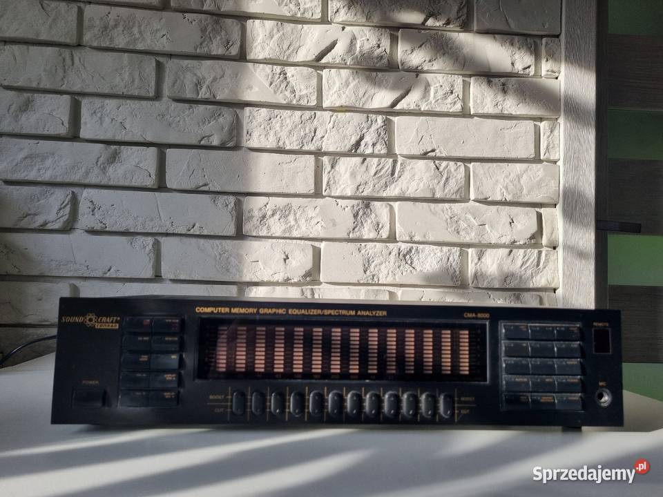 Korektor graficzny equalizer spectrum analizer Pozostałe pomorskie Solnica sprzedam