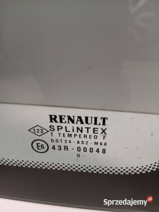 Szyba Karoseryjna Prawa Tylna Renault Clio 98 Bralin