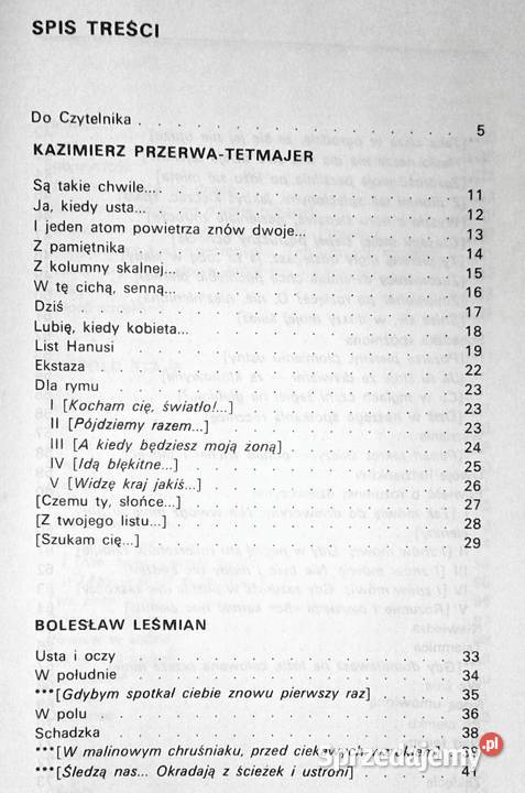 Ogród miłości K PrzerwaTetmajer B Leśmian L Chełm