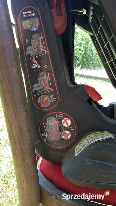 Fotelik samochodowy dziecka Tuczempy