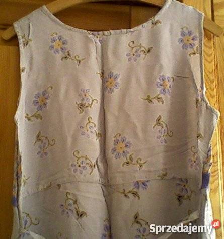 Letnia sukienkadługa w liliowym kolorze M Łódź