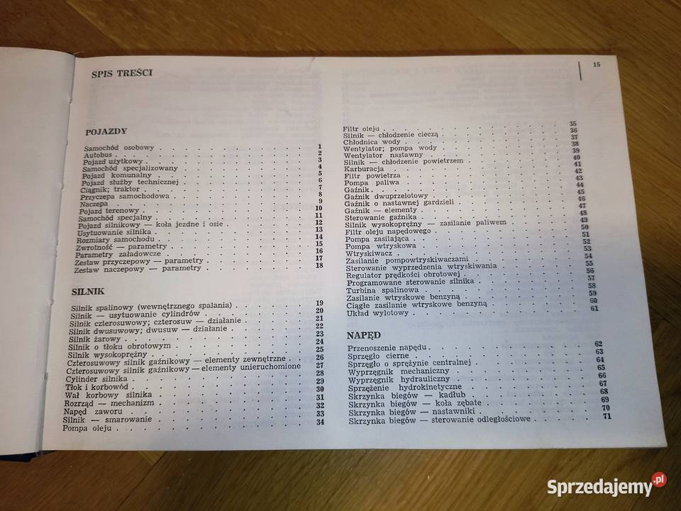 Ilustrowany słownik samochodowy 6języczny WKŁ twarda