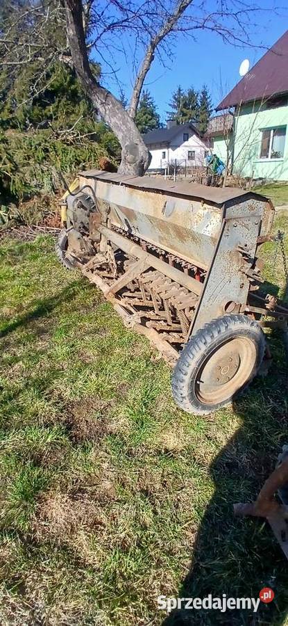 Siewnik poznaniak 27 na docisku Pilzno sprzedam