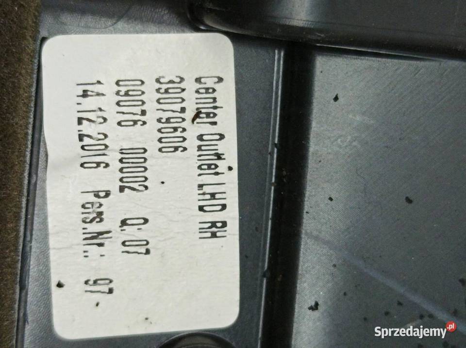KRATKI NAWIEWU DESKI PRAWA ŚRODEK KOMPLET DEKOR osobowe
