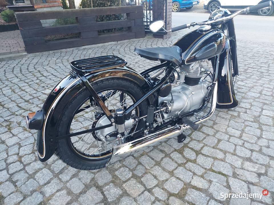 Simson awo turist touren 1958 z papierami Stoczek Łukowski