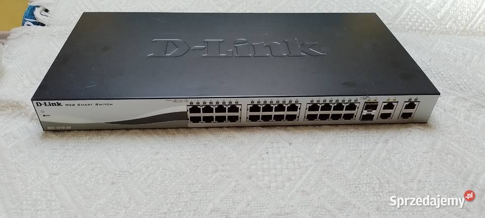 Switch DLink DGS121024 FastEthernet 100Mbit Internet i komunikacja Wieliczka