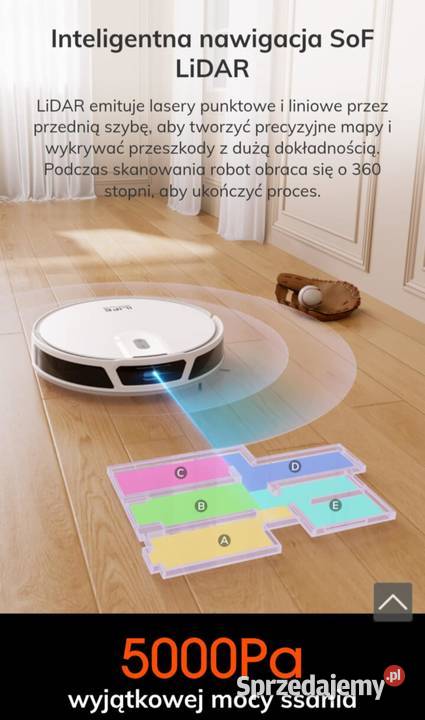 Nowy robot sprzątający ILIFE V20 odkurzanie i mazowieckie Siedlce