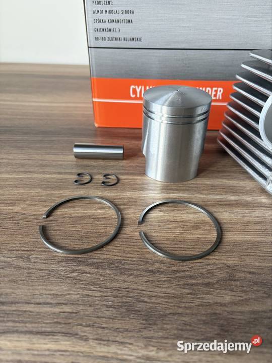 NOWY POLSKI CYLINDER MZ ETZ 150 Cylindry, głowice, pierścienie Bielsko-Biała